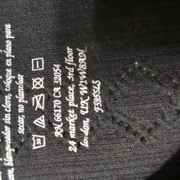 FP Free People Movement eyelet long sleeve quarter zip top workout women M - Picture 8 of 8